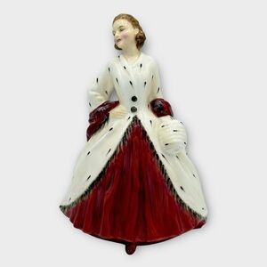 ROYAL DOULTON The Ermine Coat Figurine HN1981 Excellent!